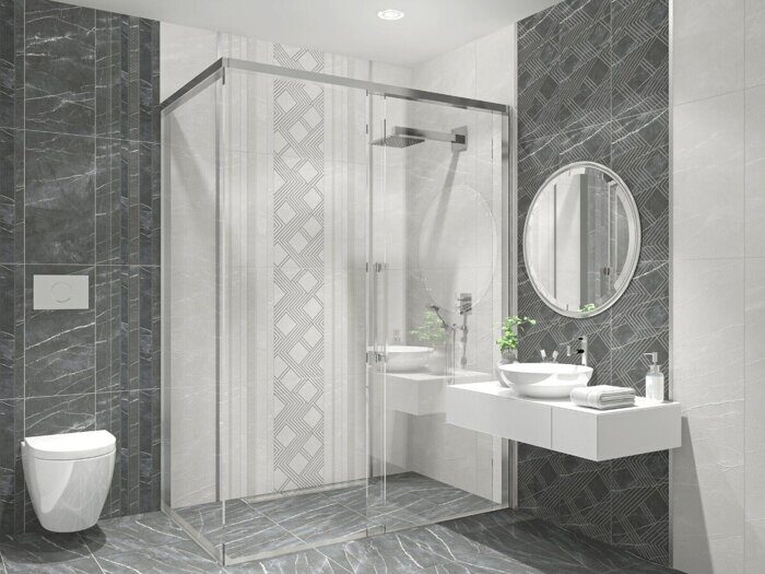 Hygge Light керамогранит светло-серый матовый 60х60см Azori