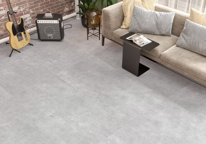 Dixon Titan Delacora керамогранит серый матовый 120х60см