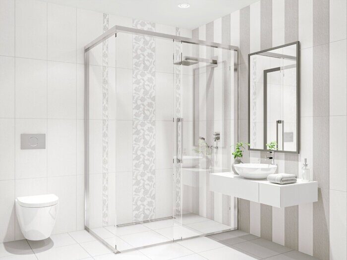 Mallorca Bianco настенная плитка белая матовая 31х63см Azori