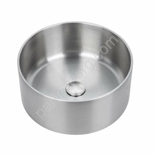 ProfLine Ring380 мойка кухонная накладная из нержавеющей стали круглая 38х38 см