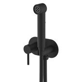 S96.52.06 Splenka Смеситель с гигиеническим душем встраиваемый, черный