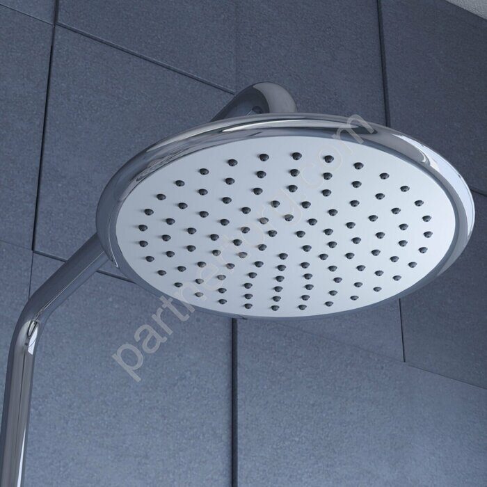 Chip Iddis душевая система со смесителем, верхним душем и изливом, хром CHISB1Fi06