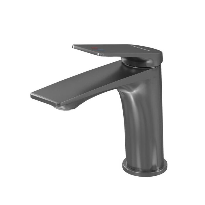 Grossman Galaxy 510.K35.01.420 смеситель для раковины графит сатиновый