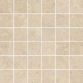 Room Beige Stone Mosaico патинированная мозаичная плитка бежевая Italon 30х30см