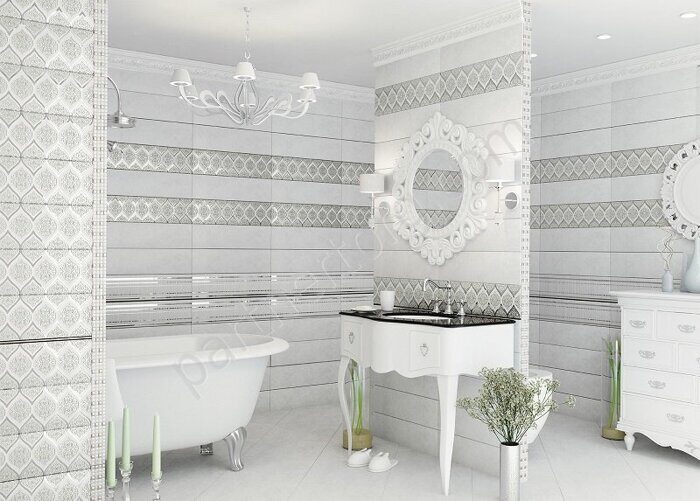 Mosaic Bella AltaCera мозаика керамическая белая глянцевая 30,5х30,5см