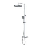 Duna Iddis душевая система с тропическим душем хром DUNSBSTi06