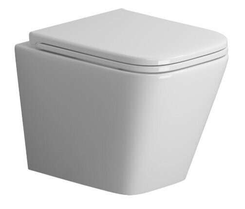 Niagara Atrio NG-9303 подвесной безободковый унитаз белый с сидением