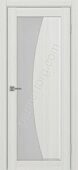 Сицилия 721.21 межкомнатная дверь ясень серебристый со стеклом мателюкс