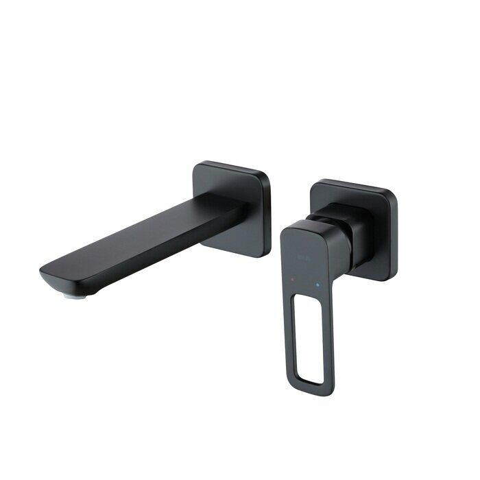 Slide Iddis черный смеситель скрытого монтажа для умыльника SLIBL00i65