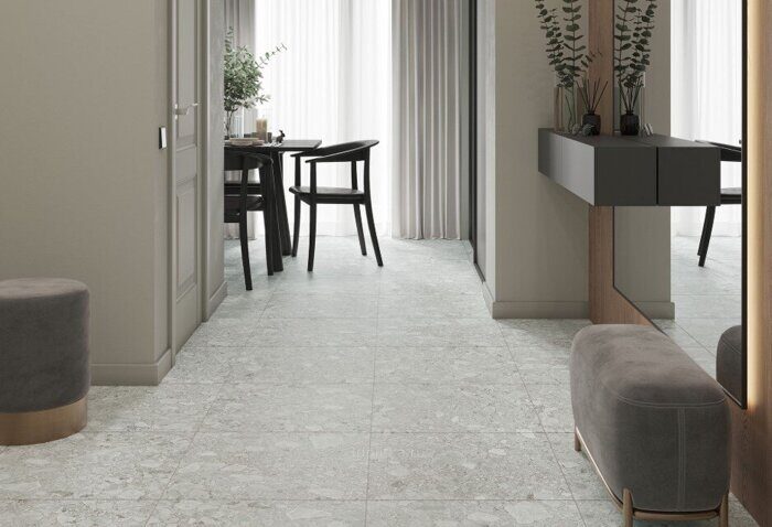 Спектр серый керамогранит матовый 45х45см LB-Ceramics