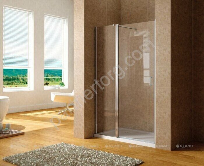 Aquanet Cinetic AE12-N-120H190U-CT, 00243621, душевая дверь распашная, 120х190 см прозрачное стекло