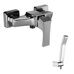 Unit LM4503C, смеситель для ванны и душа, без излива, хром Lemark