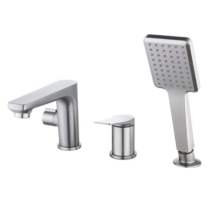 Bronx LM3745GM смеситель на борт ванны, графит Lemark