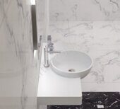 NSS-9052M раковина навесная искусственный камень, ширина 90 см