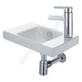 Odeon Up мини-раковина 40х25 Jacob Delafon смеситель справа