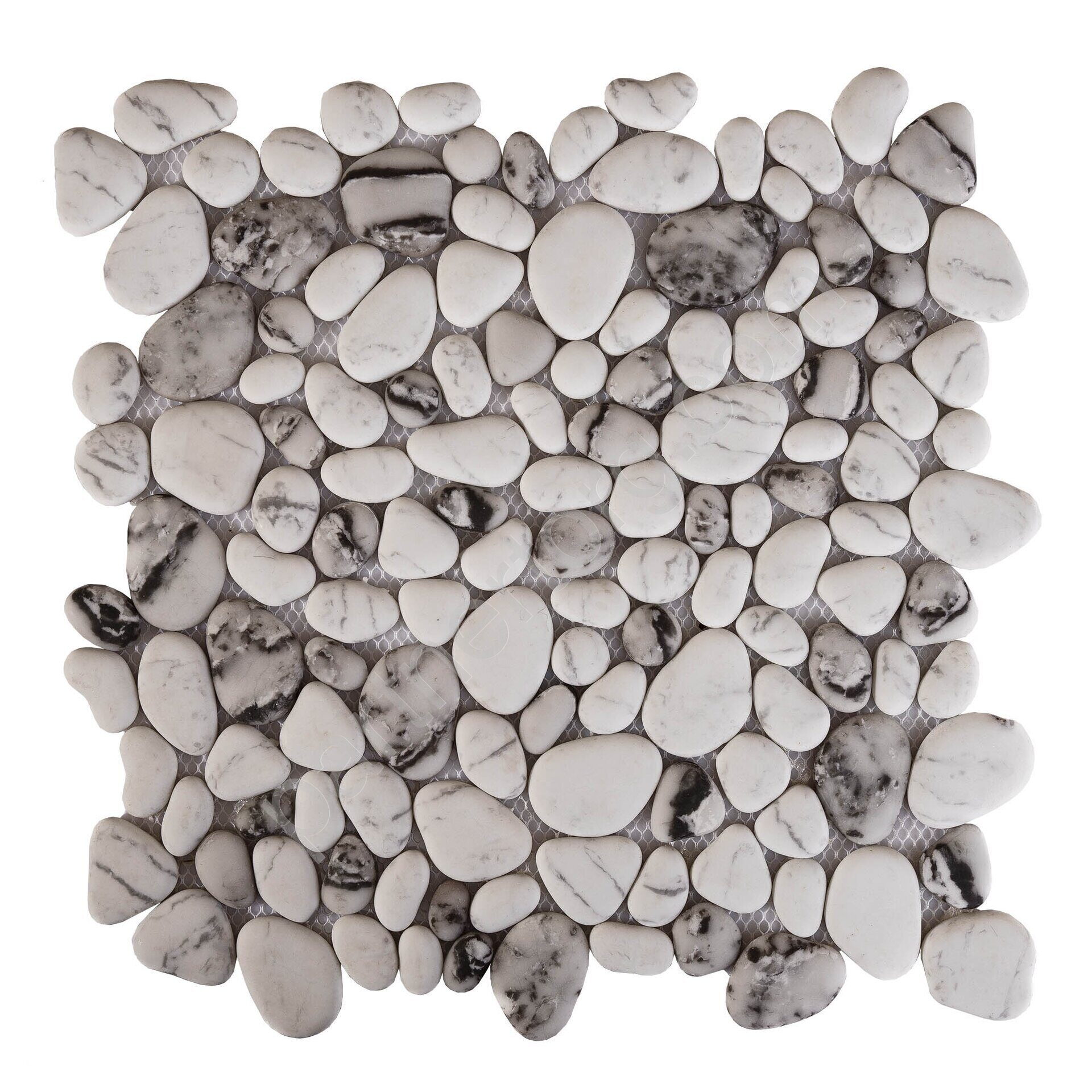 Gray rock Orro Mosaic мозаика из стекла Галька серая