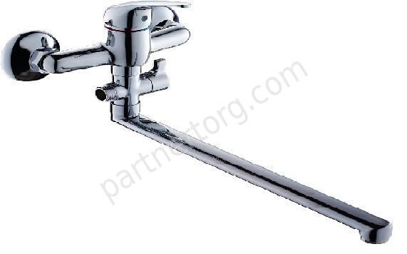 Mini смеситель для ванной с длинным изливом Gross Aqua 7210213-35F