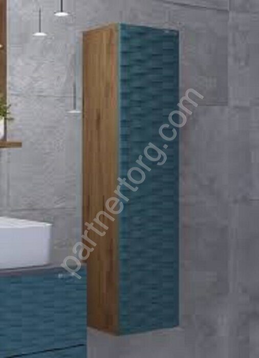 Альба Бриз, Дуб веллингтон шкаф пенал в ванную комнату Grossman