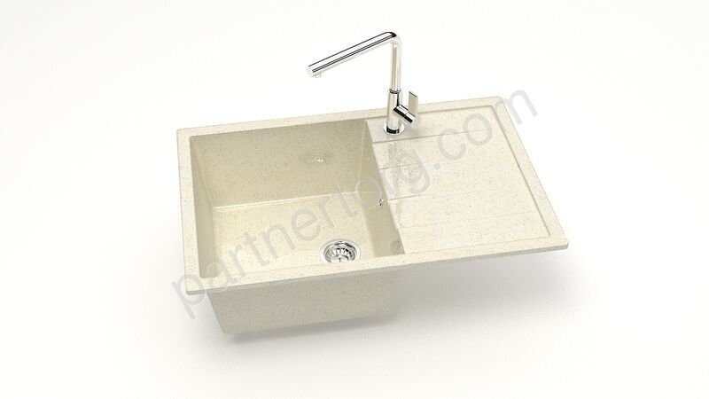Мойка кухонная Джоли Glanz L161G33 Marrbaxx 750x505x218 бежевая