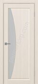 Сицилия 722.21 межкомнатная дверь ясень перламутровый со стеклом мателюкс