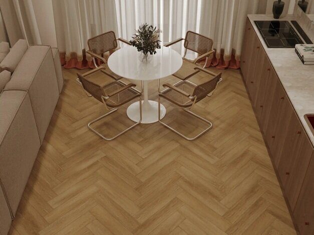 Provence 1055-14 замковый кварц-виниловый SPC ламинат Norland Parquet S