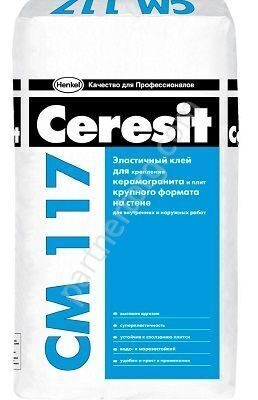 Клей для плитки Универсальный Церезит  CM117 25 кг