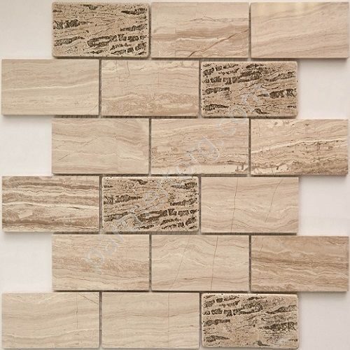 Коричневая каменная мозаика Stone series KP-719