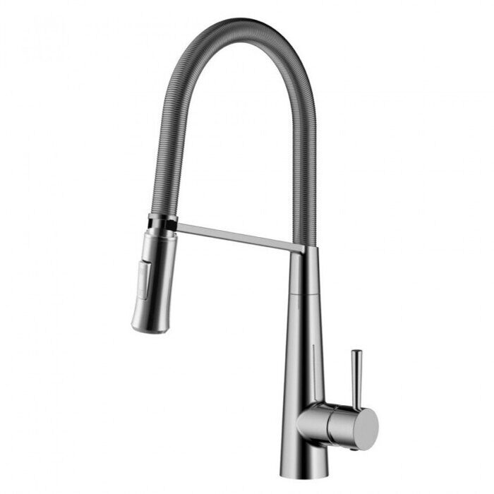 Soul LM6002C смеситель для кухни с вытяжным изливом, хром Lemark