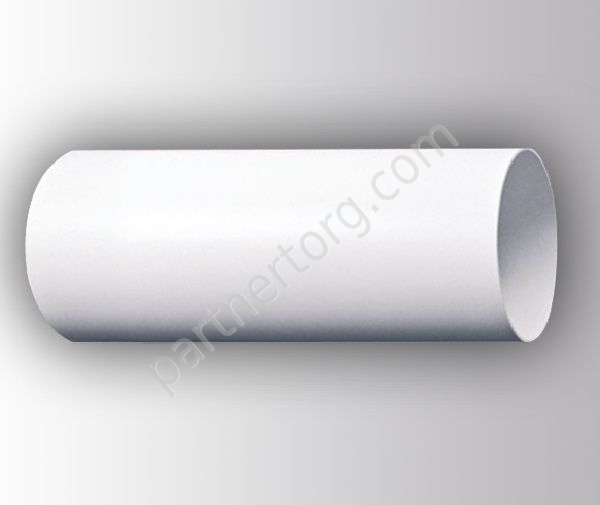 Воздуховод 10ВП  пластиковый круглый, D 100 мм, L 0,5-2м