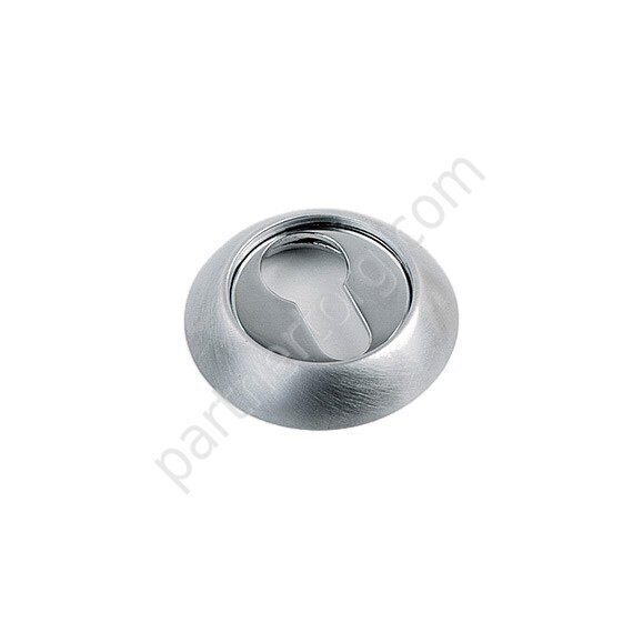 Archie CL 9 хром матовый круглая накладка для еврозамка