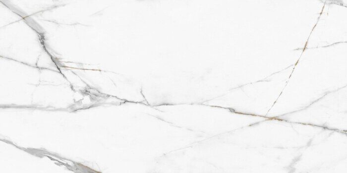 Calacatta Regal New Trend керамогранит белый полированный 120х60см