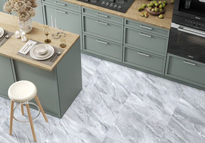 Cosmo New Trend керамогранит серый лаппатированный 60х60см