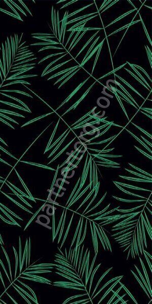 Slim Tile Series Juliano керамогранит черный зеленый матовый 140х80 см