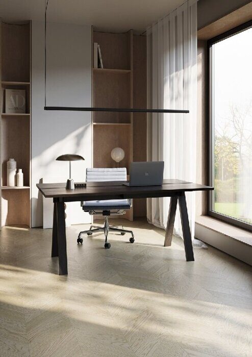 Дуб Европейский 99-1258-60 Quartz Parquet Французская елка Fargo клеевой кварцевый паркет