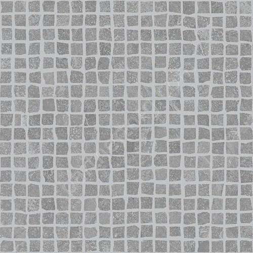 Materia Carbonio Mosaico Roma натуральная мозаичная плитка серая Italon 30х30см