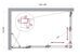 BelBagno LUCE-AH-21-130/80-C-Cr душевой уголок 130х80х195 см, дверь раздвижная, стекло прозрачное, профиль хром