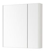 Беверли 80 см зеркальный шкаф подвесной белый для ванной комнаты Aquaton