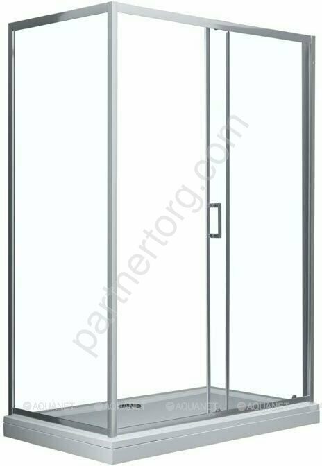 Aquanet SD-1400A, 00209408, душевая дверь раздвижная 140х190 см, прозрачное стекло