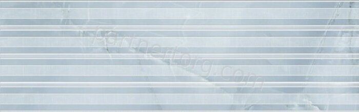 Stazia blue decor 02 300х900 декор керамический глянцевый Gracia Ceramica