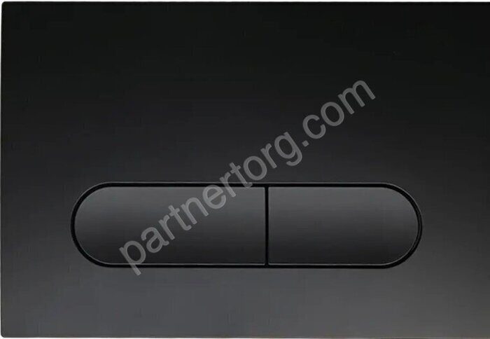 Клавиша смывная для инсталляции, цвет матовый черный Beta CS4MB Суперэклипс