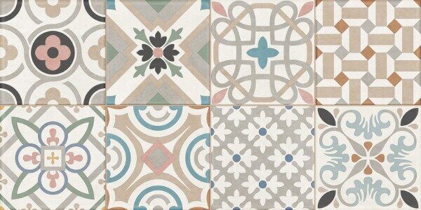 Design Art Mix 2 New Trend настенная плитка цветная матовая пэчворк 30х60 см