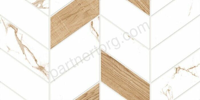 Marmaris Геометрия плитка керамическая матовая 25х50см Global Tile