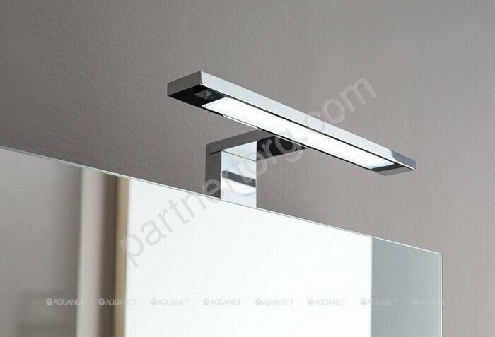 Светильник WT-W280 LED универсальный хром для ванной комнаты Aquanet