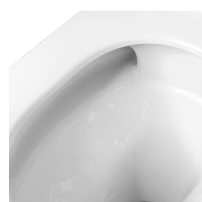 Calypso CS4638UQ-OK унитаз моноблок безободковый Торнадо с крышкой-сидением, микролифт