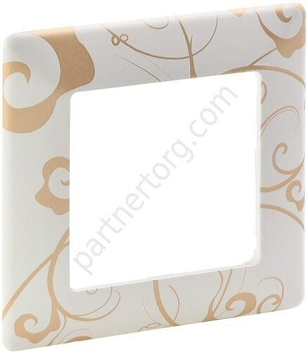 Рамки для серии Valena Legrand Life в цвете ампир белый