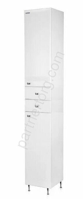 Story 29Н 2я 2д пенал напольный белый глянцевый