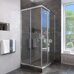 Veconi RV113-90-01-C4, Душевой угол, 90х90х185 см, дверь раздвижная, профиль хром