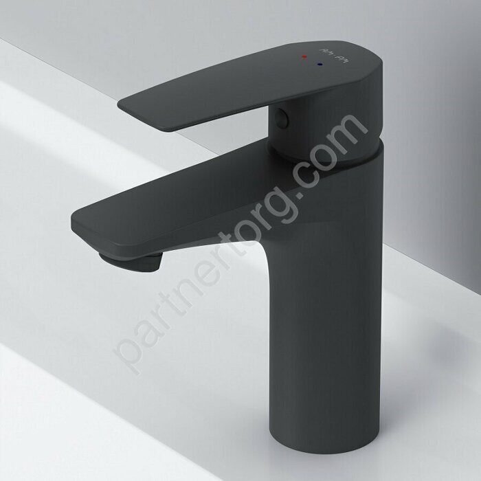 0F90A02122 Gem черный матовый смеситель для умывальника излив  99 мм Распродажа