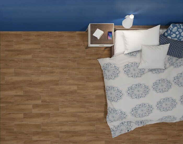 Фергана коричневый матовый карвинг керамогранит 20x60см Global Tile