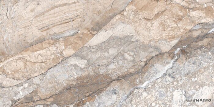 Rocks Mix Carving серый керамогранит матовый Карвинг 120х60см Empero